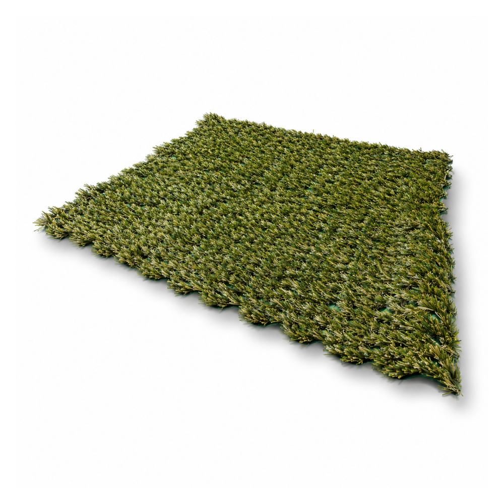 Gazon hybride (100 x 100 cm) - Grille de pelouse flexible pour robot tondeuse