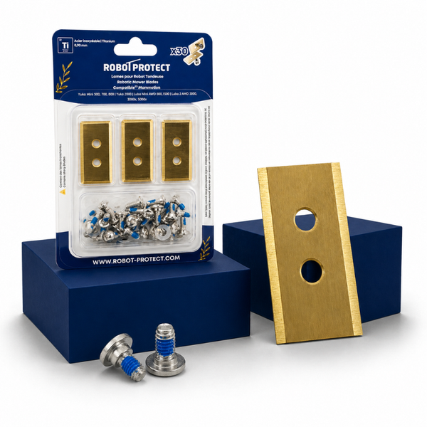 30 Lames robot tondeuse compatibles Mammotion + vis