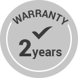 2 year warranty