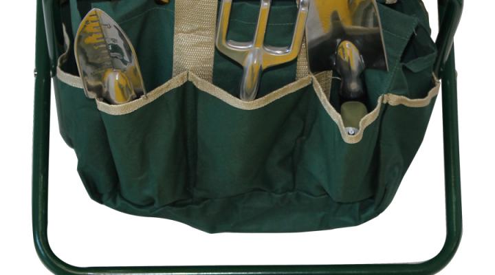 Garden tools set & folding seat